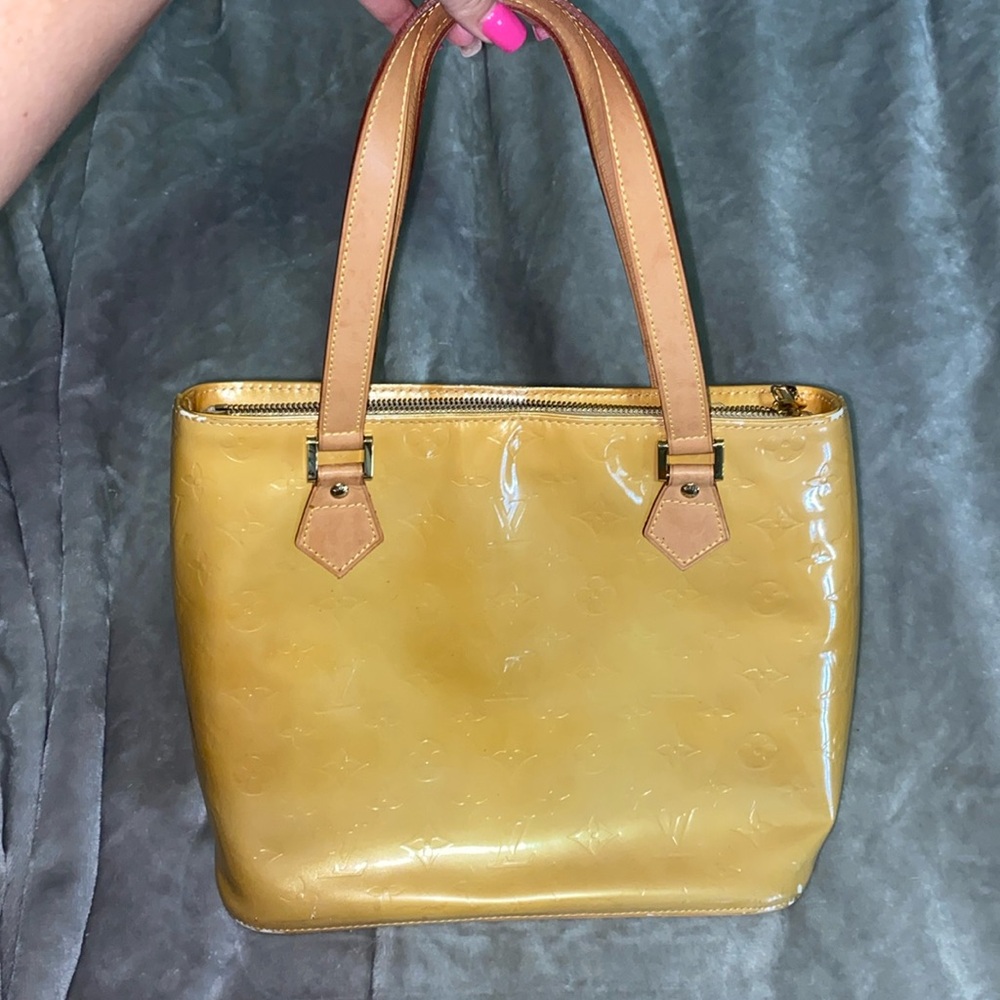 💎Vintage LV Vernis Houston Tote Bag